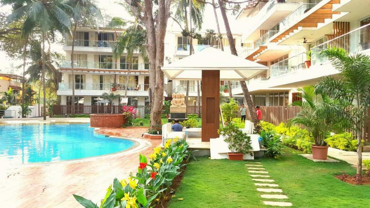 Aarju Luxurious Wave Lägenhet Calangute Exteriör bild